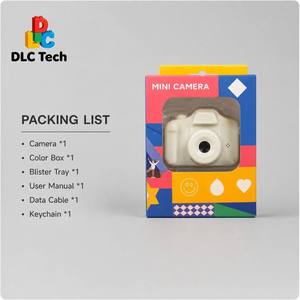 Câmera Digital Mini 1080P HD Retro da Fábrica Eletrônica DLC Shenzhen com Tela IPS de 1.3" para Presentes de Viagem para Crianças - Product Image 5