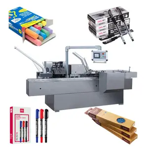 High Speed Blackboard Chalk Pen Carton Box Packaging Machine Clay Chalk Paper Box Cartoning Machine