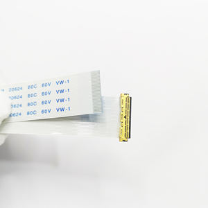 Câble plat FFC XAJA personnalisé E308092 AWM 20624 80C 60V VW-1 30 broches 0,5 mm avec connecteur HL - Product Image 5