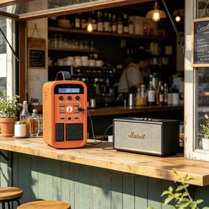 Outdoor Portable Power Station with AC/USB/Type-C Ports, Compact Emergency <strong>Battery</strong> <strong>Backup</strong> for Camping, Travel, Home Use - Product Image 4