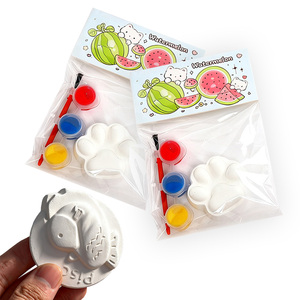 Kit de <span class=keywords><strong>peinture</strong></span> <span class=keywords><strong>par</strong></span> numéros DIY pour enfants, figurine en plâtre, vente en gros, jouet d'art et d'artisanat, ensemble cadeau de <span class=keywords><strong>peinture</strong></span> faite à la main avec peintures acryliques - Product Image 1