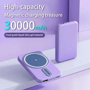 Nuevo Mini Banco de Energía Inalámbrico Magnético Portátil de 5000 mAh, Cargador de Carga Rápida, Batería <span class=keywords><strong>Externa</strong></span> <span class=keywords><strong>para</strong></span> <span class=keywords><strong>iPhone</strong></span>, Xiaomi, Samsung 2024 - Product Image 2