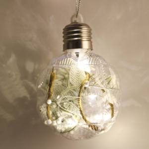 Nouvelles Boules de Noël Artificielles en Plastique Transparentes Remplissables Couleurs Personnalisables pour Fêtes de Noël et Mariages - Product Image 2