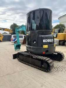 Miniexcavadora Kobelco SK35 Usada para Excavación de Zanjas y Trabajos Urbanos, Carrocería Compacta |   Giro sin extensión de cola |   Operación Sencilla - Product Image 3