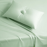 Véritable Housse de Coussin Classe A 100 en Lyocell, Couleur Unie, Moderne et Minimaliste, pour l'été, en Soie Brocart, Vente en Gros