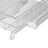 WIREKING Égouttoir à vaisselle extensible en acier inoxydable 304 de style coréen, organisateur de cuisine, rangement au-dessus de l'évier