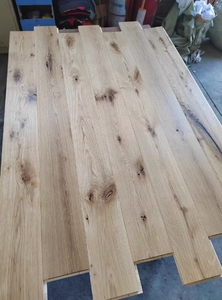 Suelo de Parqué de Madera de Roble Natural, Resistente al Agua, Instalación con Sistema de Clic, Garantía de por Vida para Sala de Estar - Product Image 4