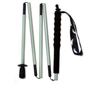 Bâton de randonnée pliable en fibre de carbone Okhealing 110/120/130 cm, léger, pour la course sur sentier et la marche - Product Image 4