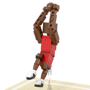 ชุดของเล่นกีฬาบาสเก็ตบอลกีฬารูปดาวสุดสร้างสรรค์แบบ DIY สามารถใช้งานร่วมกับแบร<span class=keywords><strong>น</strong></span>ด์ใหญ่ๆได้ - Product Image 3