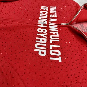 Sudadera de Alta Calidad 100% Algodón Grueso para Hombre, Estilo Urbano, con Estampado de "THAT'S a AWFUL LOT of COUGH SYRUP", para Hombre - Product Image 1