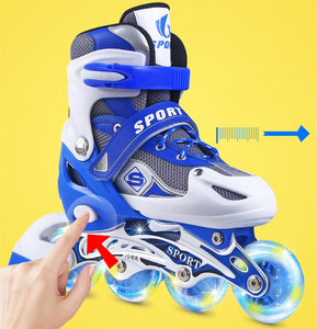 <span class=keywords><strong>Patines</strong></span> <span class=keywords><strong>de</strong></span> Moda <span class=keywords><strong>de</strong></span> Gran Venta al por Mayor <span class=keywords><strong>para</strong></span> Niños y <span class=keywords><strong>Niñas</strong></span> con Flash Único <span class=keywords><strong>de</strong></span> PVC Ajustables - Product Image 4