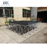Vente directe usine : Plateforme de scène en aluminium Spider Riser Deck à installation par clés hexagonales