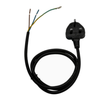 Cable de Alimentación Argentino de 2 Pines con Certificación IRAM 2073, Blanco y Negro, para Computadora, Monitor, TV, Impresora, Servidor, Cable de Repuesto