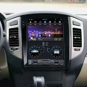 12,1 дюймовый Gps-навигатор для Mitsubishi Pajero 4 V97 V93 Dvd-плеер Android 9,0 Автомобильный Gps радио Поддержка Premi Raffles усилитель Us
