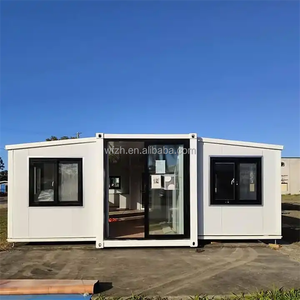Prefab Villa <b>House</b> WFZH Expandable Luxury 2 Bedrooms Fabricated Living Furnished <b>House</b> Flexible Double Wide Container <b>House</b> - Product Image 1