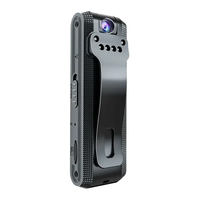 1080P HD  Mini Camera Micro Body Camcorder Night Vision DV Video Voice Recorder With 180 Rotating Len Wearable CCTV Camera