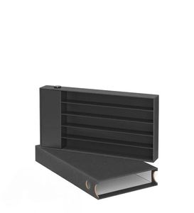 Custom Black 5 <b>Pack</b> Childproof Cardboard Paper Sliding Rectangle Rigid Drawer Push Rigid Packaging <b>Box</b> with Dividers - Product Image 6