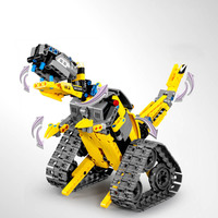 Juego de Bloques de Construcción de Robots con Control Remoto por Aplicación, Programable, para Niños, 2.4G, 3 en 1, Rompecabezas, Coche Acrobático, Juguete Educativo