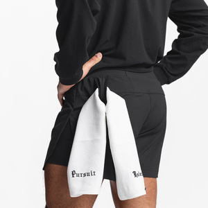 Yeni varış spor giyim özel Logo Polyester Fitness egzersiz nefes açık eğitim 2 in 1 erkekler spor şort - Product Image 5