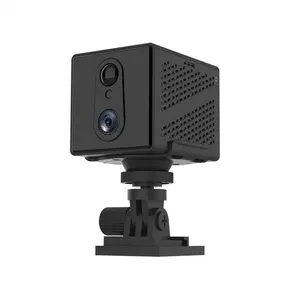 Беспроводная мини-камера 4G с низким энергопотреблением, камера видеонаблюдения, HD 1080P, двустороннее аудио-приложение ночного видения для телефона