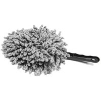 Kit de nettoyage pour intérieur de voiture : Brosse dépoussiérante, gel nettoyant, pâte adhésive douce pour tableau de bord et aérateurs, brosses de detailing