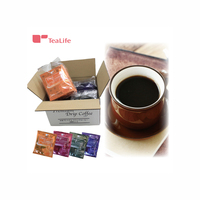 Premium coffee 4 flavor box manufacturers price coffee set gift