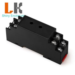 95*48*24mm küçük Din ray muhafazası montaj muhafaza elektronik Abs plastik bağlantı kutusu kablo çıkışı konut - Product Image 6