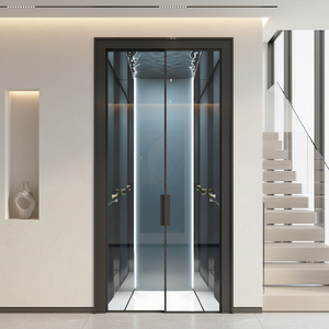 Ascenseur domestique, ascenseur résidentiel, ascenseur pour villa et appartement |   Plateforme élévatrice pour <span class=keywords><strong>escalier</strong></span> en acier inoxydable pour les espaces modernes - Product Image 4