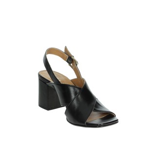 D4422 sandali con tacco in pelle a punta comodo cinturino alla caviglia con lacci alla moda sempreverde per l'estate - Product Image 5