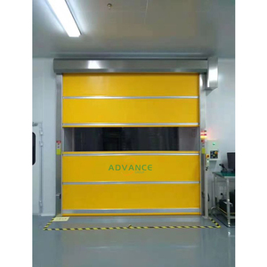 Puerta Enrollable Automática <span class=keywords><strong>de</strong></span> PVC <span class=keywords><strong>de</strong></span> Alta Velocidad, Moderna, Insonorizada, Bien Sellada, para Entrada Industrial, Cuarto Limpio, Procesamiento <span class=keywords><strong>de</strong></span> Alimentos, Frigorífico - Product Image 2