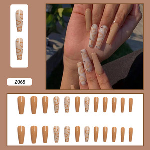 Vente en gros Voir l'<span class=keywords><strong>image</strong></span> agrandie Partager Fournisseurs d'<span class=keywords><strong>ongles</strong></span> artificiels Boîte d'emballage pour <span class=keywords><strong>ongles</strong></span> à presser souples faits à la main de couleur unie et de design - Product Image 4