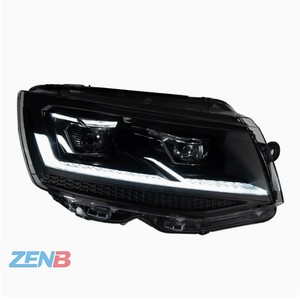 ชุดไฟหน้าสำหรับ VW <span class=keywords><strong>Caravelle</strong></span> T6หลายตัวดัดแปลงไฟหน้าโปรเจคเตอร์ LED ไฟหน้าตามลำดับสัญญาณไฟเลี้ยวไฟวิ่งกลางวัน - Product Image 1
