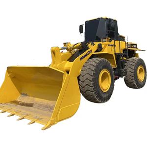 Cargador de ruedas hidráulico Komatsu WA380 usado, carga nominal de 5 toneladas, modelo 2022-2024, equipo de construcción con motor y bomba - Product Image 1