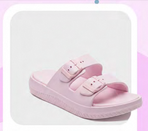 Sandali Unisex con Doppia Cinturino in EVA Comodi 24 Rosa Chiaro Scarpe Sportive Durevoli per Bambini - Product Image 4