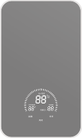 Chauffe-eau électrique intelligent 8,8 kW Manuel Salle de bain domestique 220V Chauffe-eau instantané LED Température Contrôle vocal allemand Plastique