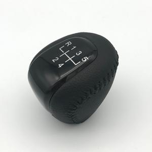 Pomo de palanca de cambios de cuero negro de 5 velocidades manual para Buick Excelle Opel, pomo de cambio ergonómico - Product Image 2