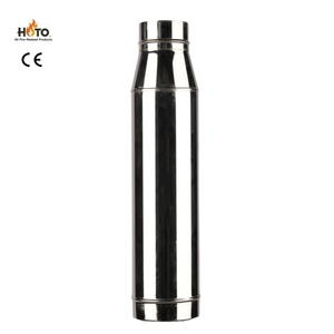 Tuyau de cheminée en acier inoxydable à <span class=keywords><strong>double</strong></span> <span class=keywords><strong>paroi</strong></span>, poli miroir, résistant aux intempéries, certifié ISO9001, à raccordement par compression - Product Image 4