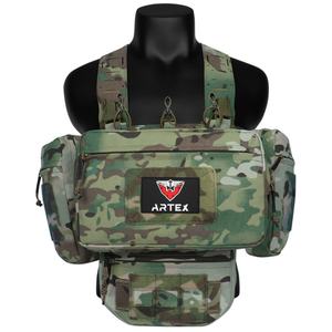 Chaleco Táctico de Último Diseño, Chaleco de Camuflaje, Arnés Cruzado con Sistema MOLLE, Bolsa Táctica para Exteriores - Product Image 3