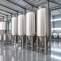 Fermenteur conique en acier inoxydable pour la brasserie artisanale, réservoir de fermentation pour brasserie artisanale