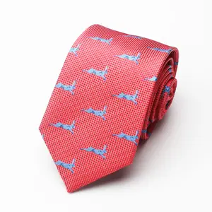 Jacquard Ties Custom Made Silk Jacquard Woven Necktie Novelty Tie