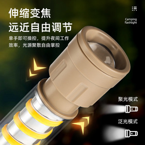 Lámpara de Camping Láser Blanca Xuluqi de 10W, Luz Portátil para Tiendas de Campaña al Aire Libre - Product Image 3