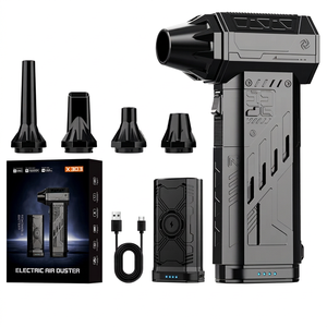 เครื่องเป่าฝุ่นไร้สาย Jarvis Turbo Pro ใช้แบตเตอรี่ มอเตอร์ไร้แปรงถ่าน พัดลมเป่าลมแรงขนาดเล็ก พกพาสะดวก ใช้ได้กับรถยนต์ - Product Image 1