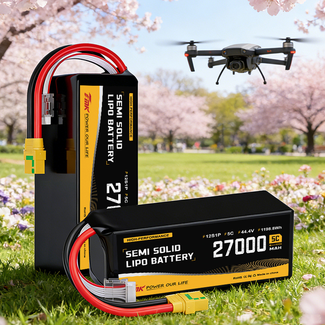 Factory Lipo RC Battery 12S 44.4V 27000mah Batteries for Drones with XT90/XT60 for RC Drone Airplane Helicopter Car Truck Boat