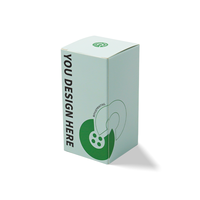 Emballage de produit avec logo personnalisé écologique Boîte vide pliable Boîtes de papier de lotion cosmétique Boîte de gaufrage en feuille d'or Type de dossiers