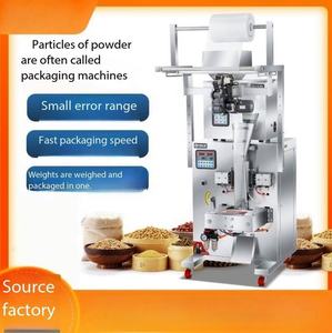 Machine de remplissage de poudre à double tête multi-rangs pour sachets à faible dose, idéale pour la <span class=keywords><strong>litière</strong></span> pour <span class=keywords><strong>chat</strong></span>, les <span class=keywords><strong>granulés</strong></span> non tissés et les produits de qualité alimentaire - Product Image 3