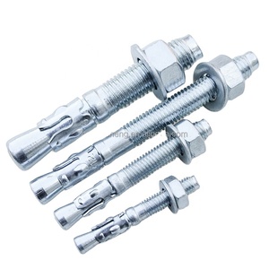 Boulon d'ancre traversant M12X100 Boulon d'ancrage 304 Acier inoxydable 316 t Ancres à béton robustes Expansion galvanisée - Product Image 3