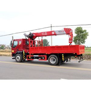 Camion de transport et de levage Chenglong L3 4*2 équipé d'une grue Changxing de 8 tonnes, performance de levage stable pour la manutention en ingénierie - Product Image 4