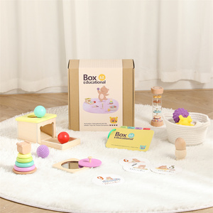 Juego de Juguetes Educativos Montessori para Apilar, Unisex, <span class=keywords><strong>6</strong></span>-9 Meses, Oso, Juego de Imitación, Múltiples Funciones, Material de Madera y Silicona, Empaquetado en Caja - Product Image 5