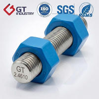 2.4610 Hastelloy C-4 Stud Bolts | ASTM B574 | High-Strength Fasteners for Pressure Vessels & Chemical Industry