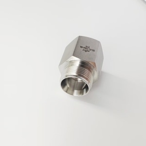 Raccord droit fileté Weffluid en acier inoxydable 316 SS-FC-16M-98 pour pipeline de gaz, résistant aux hautes pressions - Product Image 1